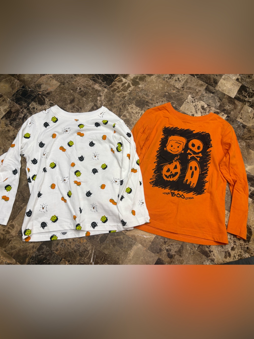 NWOT George bundles of 2 Halloween longsleeve 5 years